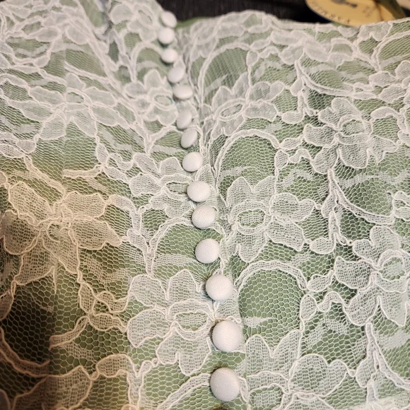 Mori Lee Madeline Gardner Formal Evening Lace Bridesmaid Wedding Fancy Full - Picture 10 of 16